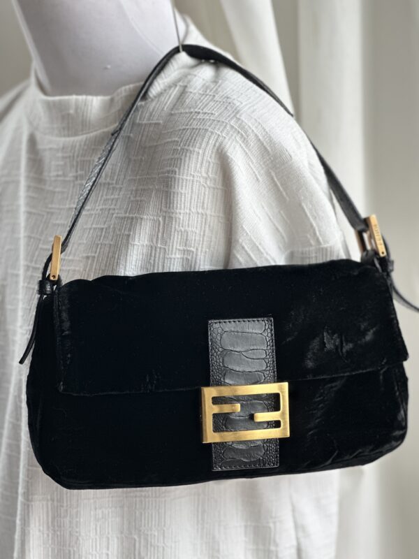 Black Velvet Fendi Baguette (2005)