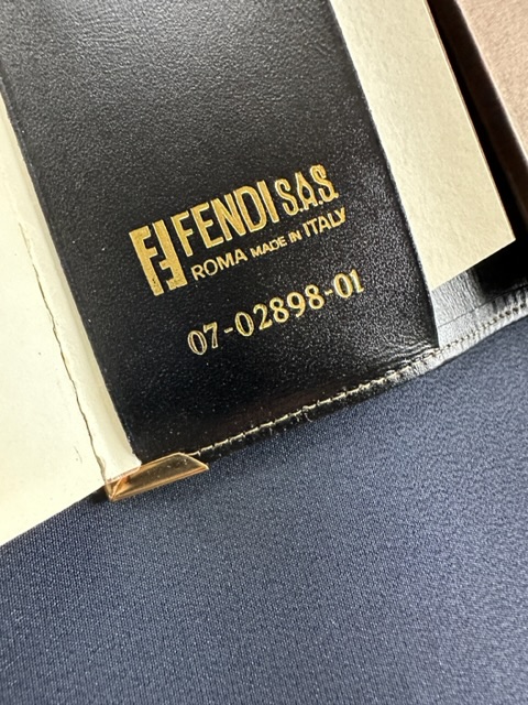 Fendi Agenda/Block Notes Vintage (1998)