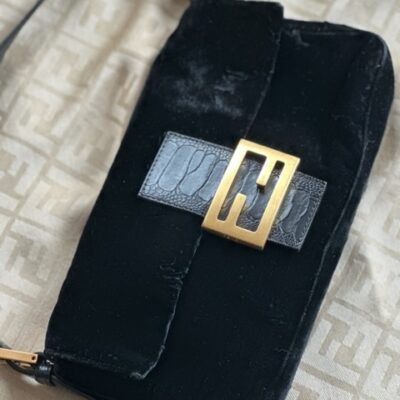 Black Velvet Fendi Baguette (2005)