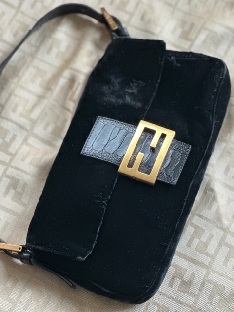 Black Velvet Fendi Baguette (2005)