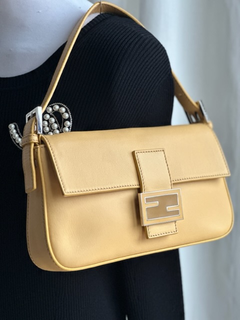 Yellow Leather Fendi Baguette (2014)