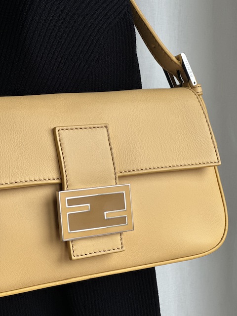 Yellow Leather Fendi Baguette (2014)