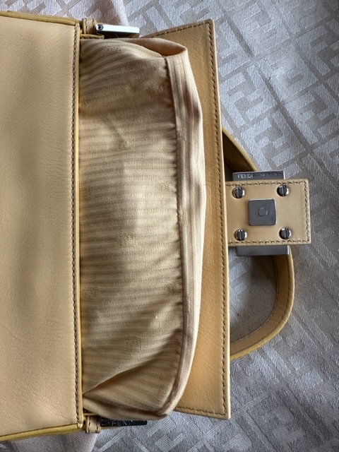 Yellow Leather Fendi Baguette (2014)