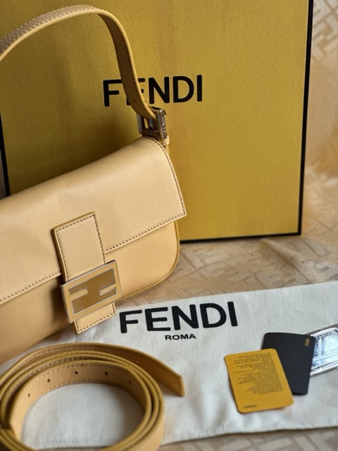 Yellow Leather Fendi Baguette (2014)