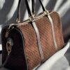 Gucci Monogram Square Boston Bag (1950)