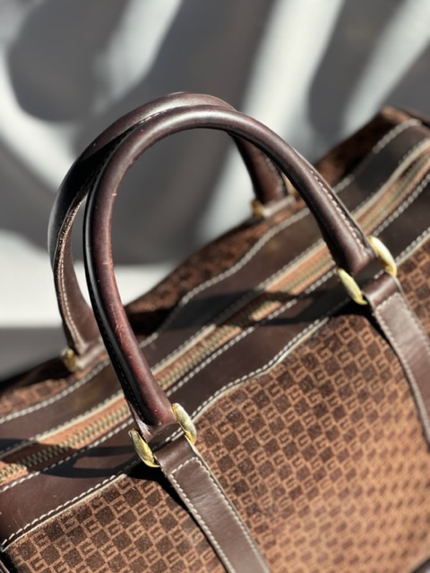 Gucci Monogram Square Boston Bag (1950)