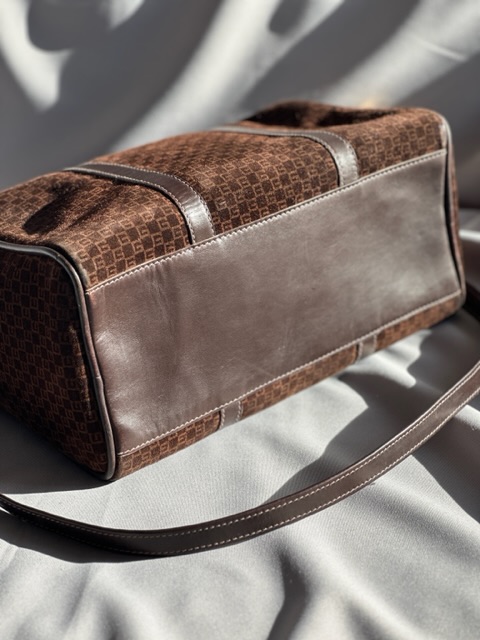 Gucci Monogram Square Boston Bag (1950)