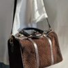 Gucci Monogram Square Boston Bag (1950)