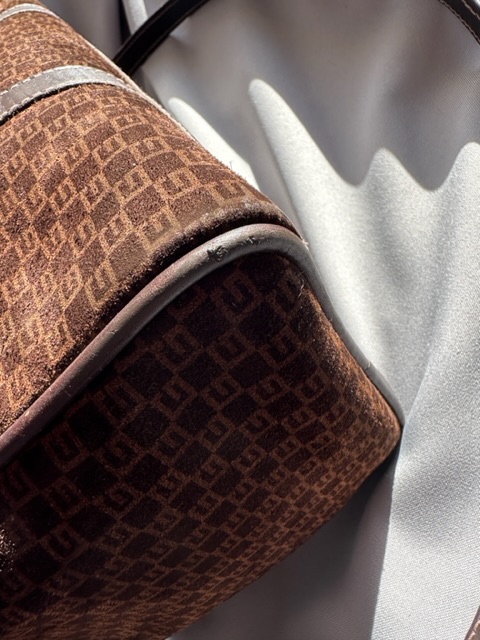Gucci Monogram Square Boston Bag (1950)