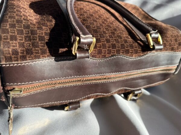 Gucci Monogram Square Boston Bag (1950)