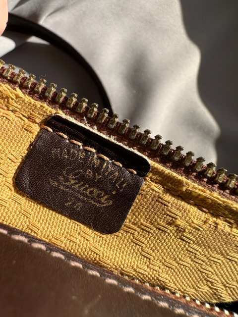Gucci Monogram Square Boston Bag (1950)