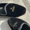 Fendi Velvet Black Loafer (anni ‘90)