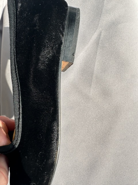 Fendi Velvet Black Loafer (anni ‘90)