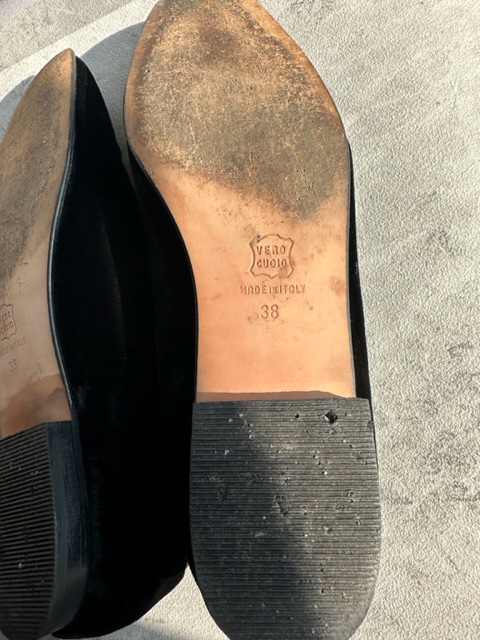 Fendi Velvet Black Loafer (anni ‘90)