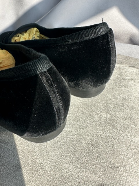 Fendi Velvet Black Loafer (anni ‘90)
