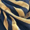 Fendi Black&Gold Pequin Foulard (anni ‘90)