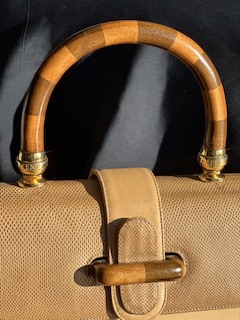 Fendi Wooden Top Handle Bag (anni ‘80)
