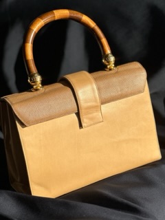 Fendi Wooden Top Handle Bag (anni ‘80)