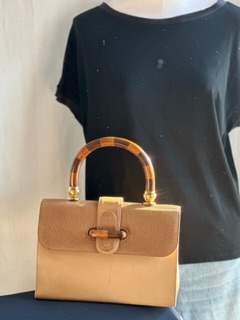 Fendi Wooden Top Handle Bag (anni ‘80)