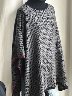 Fendi Monogram Vintage Cape/Mini Dress