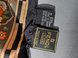 Vintage Fendi Foulard (anni ‘80/‘90)