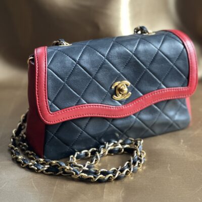 Chanel Bicolor Mini Diana Bag (1989/1991)