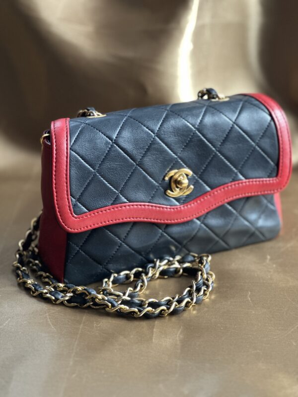 Chanel Bicolor Mini Diana Bag (1989/1991)