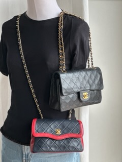 Chanel Bicolor Mini Diana Bag (1989/1991)