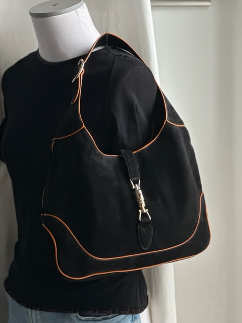 Gucci Suede Bicolor Jackie