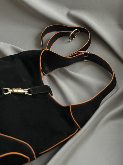 Gucci Suede Bicolor Jackie
