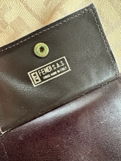 Ultra Vintage Fendi Wallet