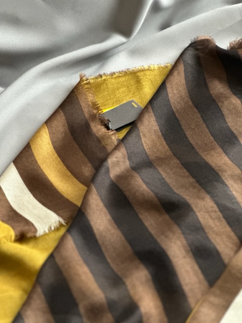 Fendi Pequin Multicolor Giga Foulard (2007)
