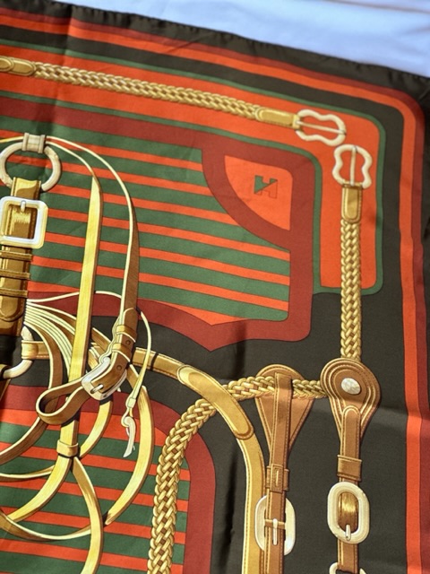 Vintage Hermès Foulard “Coaching” (1976)