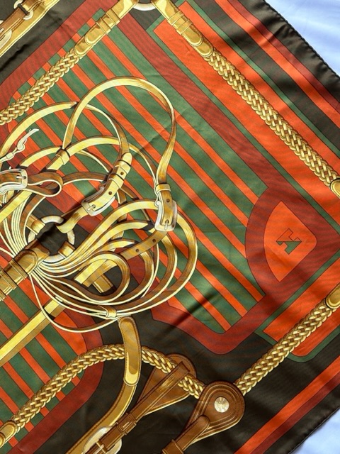 Vintage Hermès Foulard “Coaching” (1976)