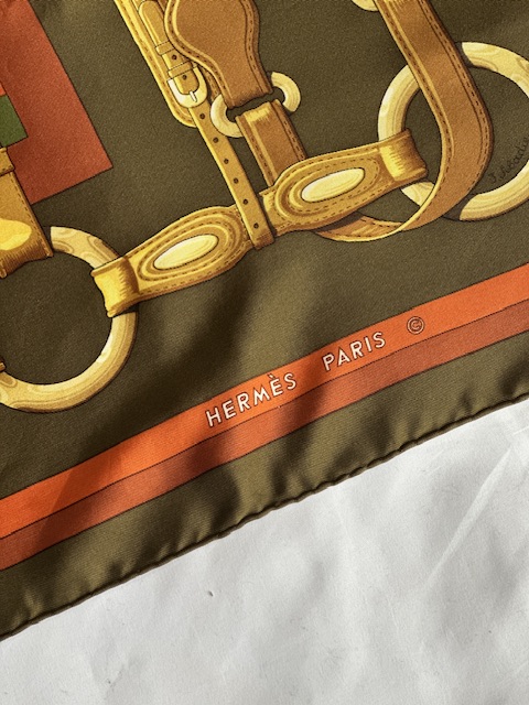 Vintage Hermès Foulard “Coaching” (1976)