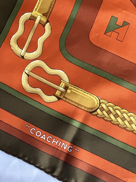 Vintage Hermès Foulard “Coaching” (1976)
