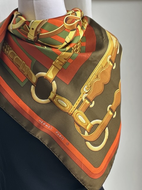 Vintage Hermès Foulard “Coaching” (1976)