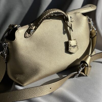 Fendi Gold "By The Way" Selleria Medium