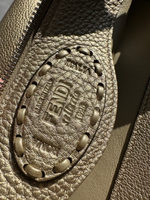 Fendi Gold "By The Way" Selleria Medium