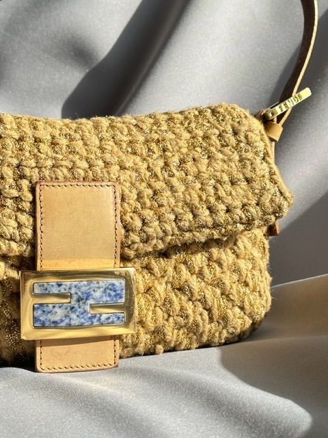Fendi Vintage Crochet Baguette (anni ‘2000)