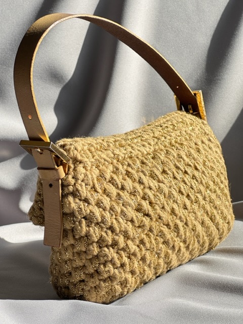 Fendi Vintage Crochet Baguette (anni ‘2000)