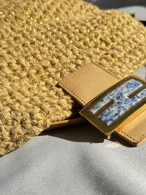 Fendi Vintage Crochet Baguette (anni ‘2000)