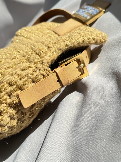 Fendi Vintage Crochet Baguette (anni ‘2000)