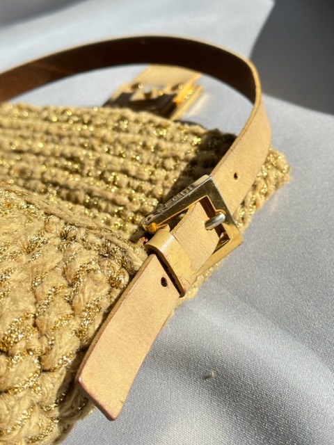 Fendi Vintage Crochet Baguette (anni ‘2000)