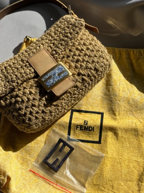 Fendi Vintage Crochet Baguette (anni ‘2000)