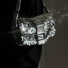 Vintage Fendi Platinum Sequin Baguette (2000)
