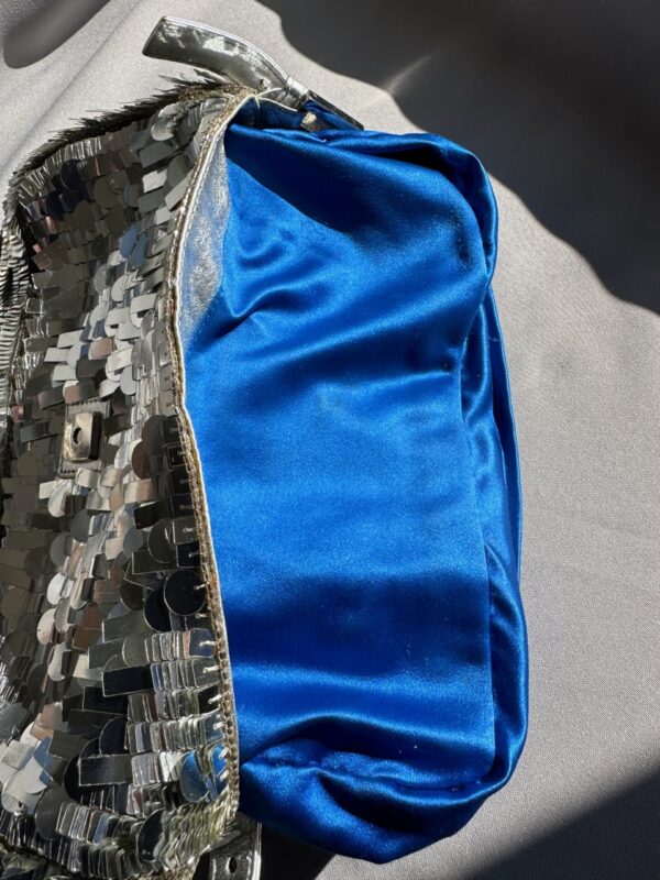 Vintage Fendi Platinum Sequin Baguette (2000)
