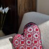 Gucci Red Heart Jacquard Cushion (2019/2020)