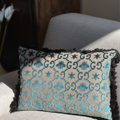 Gucci Bee and Star Jacquard Cushion (2019/2020)