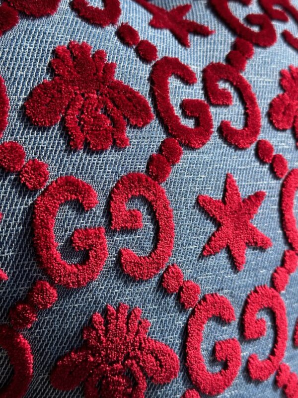 Gucci Red Heart Jacquard Cushion (2019/2020)